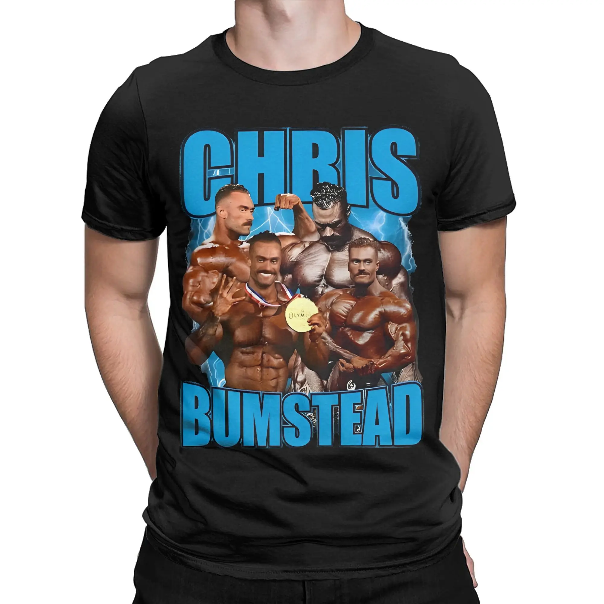 Chris Bumstead Cbum boxing boxer Graphic Printed T Shirt Men Women  Pure Cotton  Tee Shirt Clothes