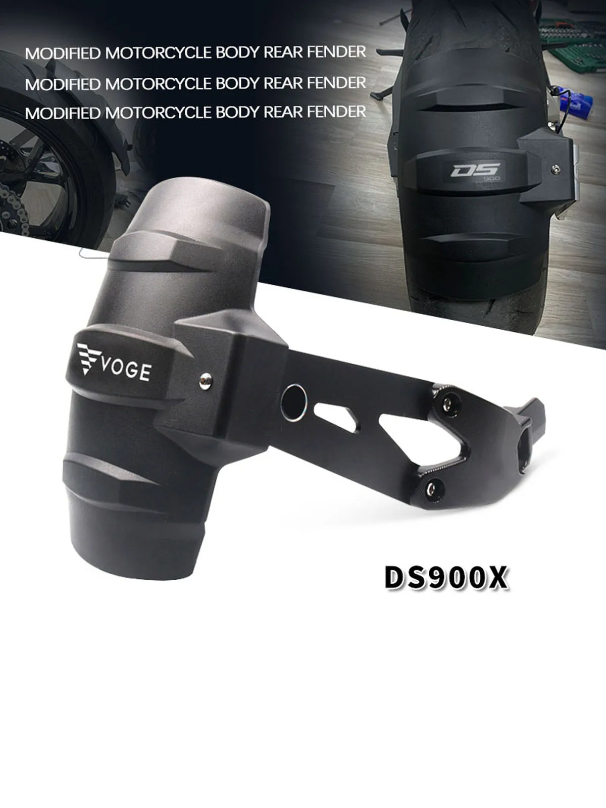 Für VOGE Valico DS900X dsx900 900dsx 900 DSX DS 900 X 2024 2025 2026 Motorrad Hinterradabdeckung Schutzblech Spritzschutz Abdeckung