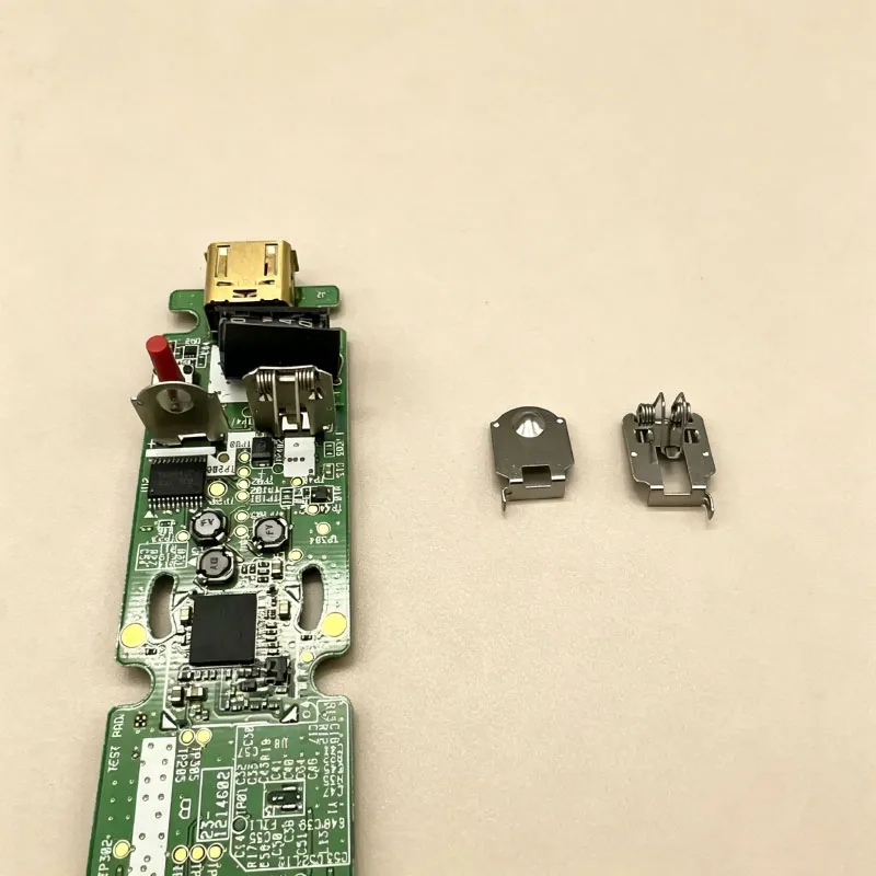Battery Contact Spring Replacement Parts For Wii Remote Controller Joystick Game Handle Battery Holder Metal Sheet Set