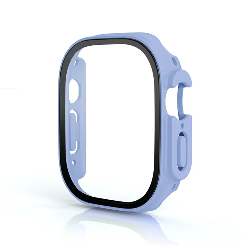Cover Voor Apple Horloge Ultra 3 49mm PC Bumper + Screen Protector Cover iWatch Ultra 2 49mm HD Gehard Glas + Case Shell Accessoires