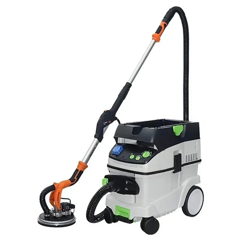 

For 750W 220V 215MM Drywall Sander Machine with Vacuum Led Light Wall Putty Polishing Grinding Portable