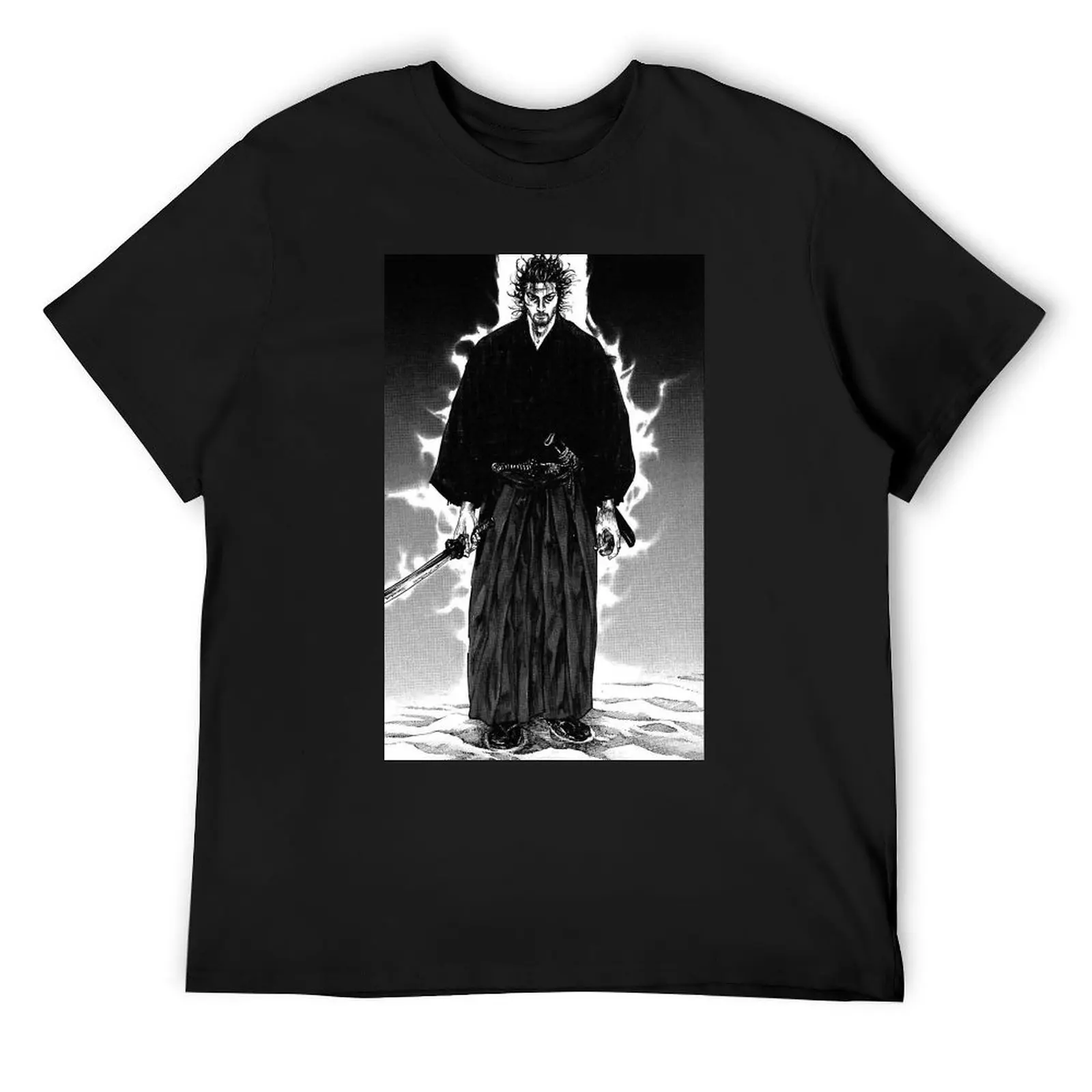 Miyamoto Musashi Vagabond T-shirt Fresh Motion  Funny Novelty T-shirts Premium Travel Eur Size