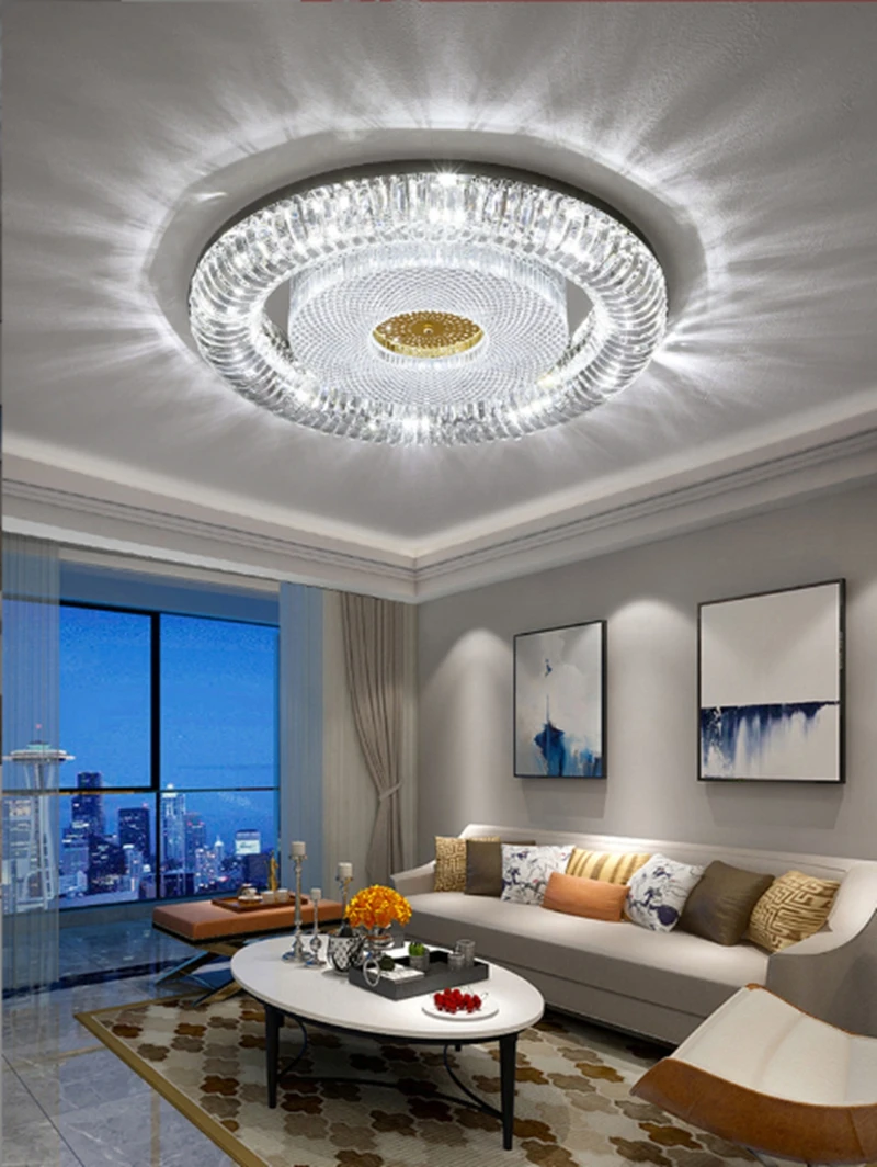 cristal led lampada do teto para sala de estar lustre moderno inteligente decoracao interior quarto e villa original e luxo 01