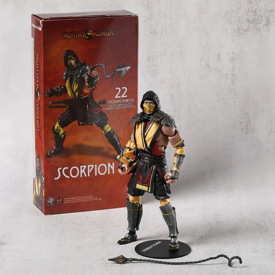 Scorpion Sub-Zero Mortal Kombat 7 inch Action Figure - AliExpress 26