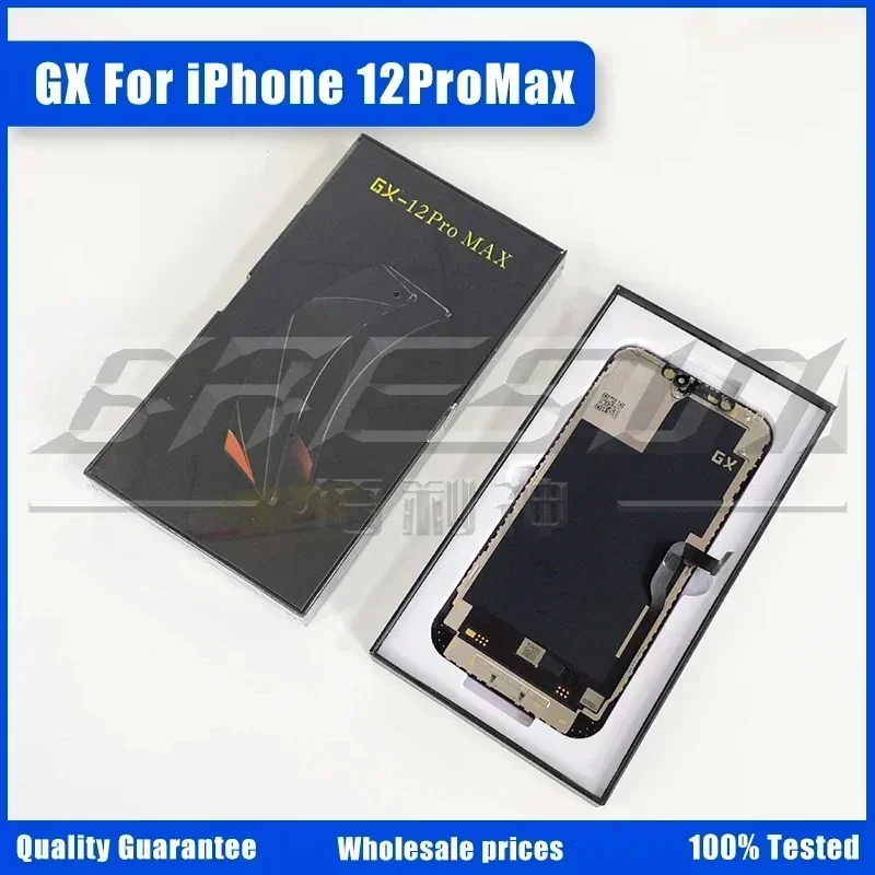 GX LCD Display For iPhone X XS XR 11 11ProMax 12 12Pro 12pro Max 13 Touch Screen Digitizer Assembly Support True Tone