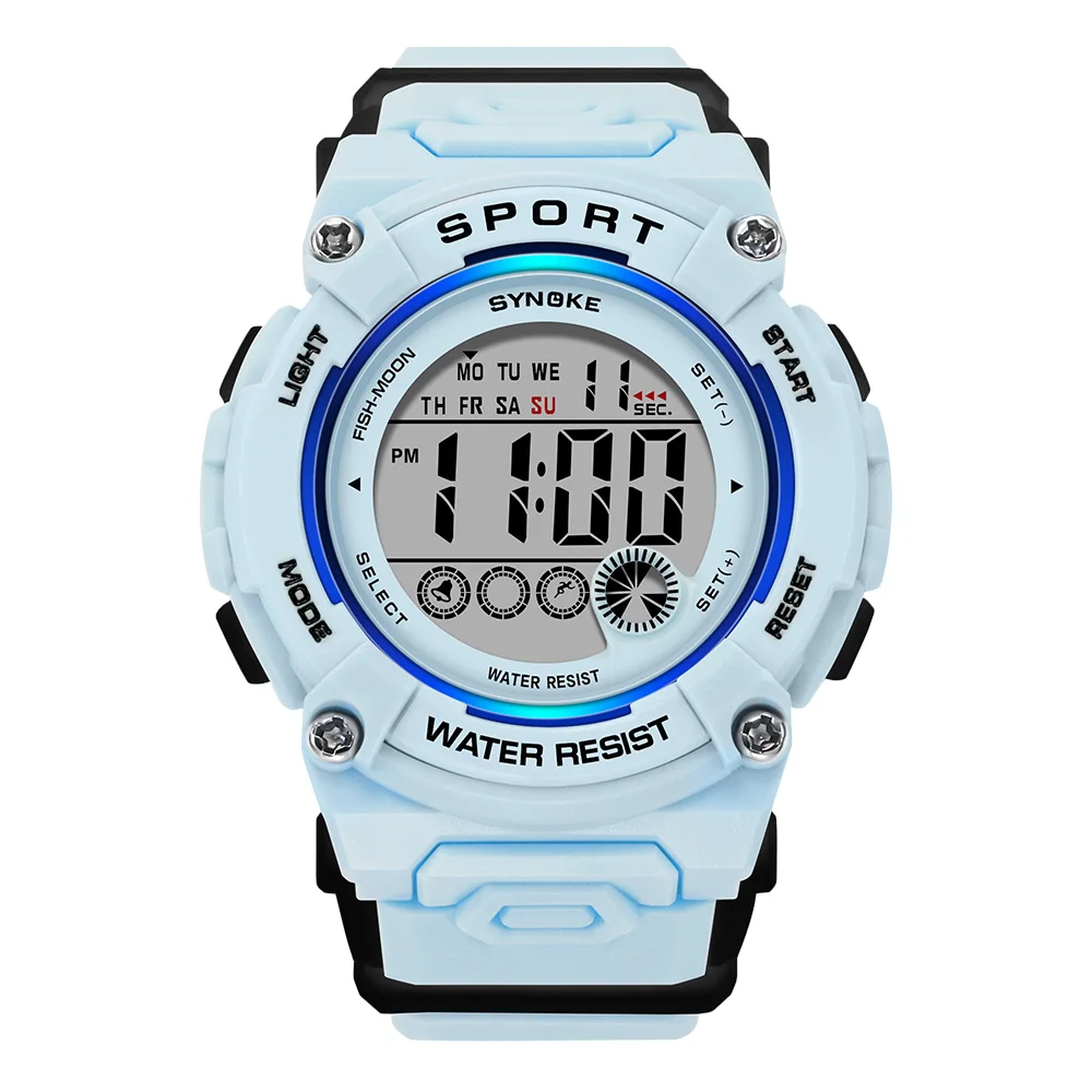 Student Waterproof Watch for Girls, Multifunctional Luminous Design