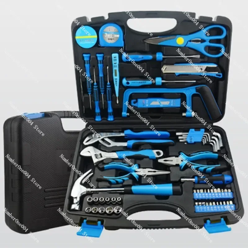 

Новый обновленный набор бытовых инструментов, ручной набор электрических инструментов, мультиметр, аппаратное обеспечение, обслуживание, набор для обучения студентов