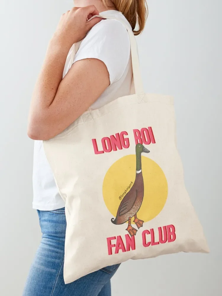 Long Boi Fan Club (Yellow) Tote Bag Canvas bag for women personalized tote bag