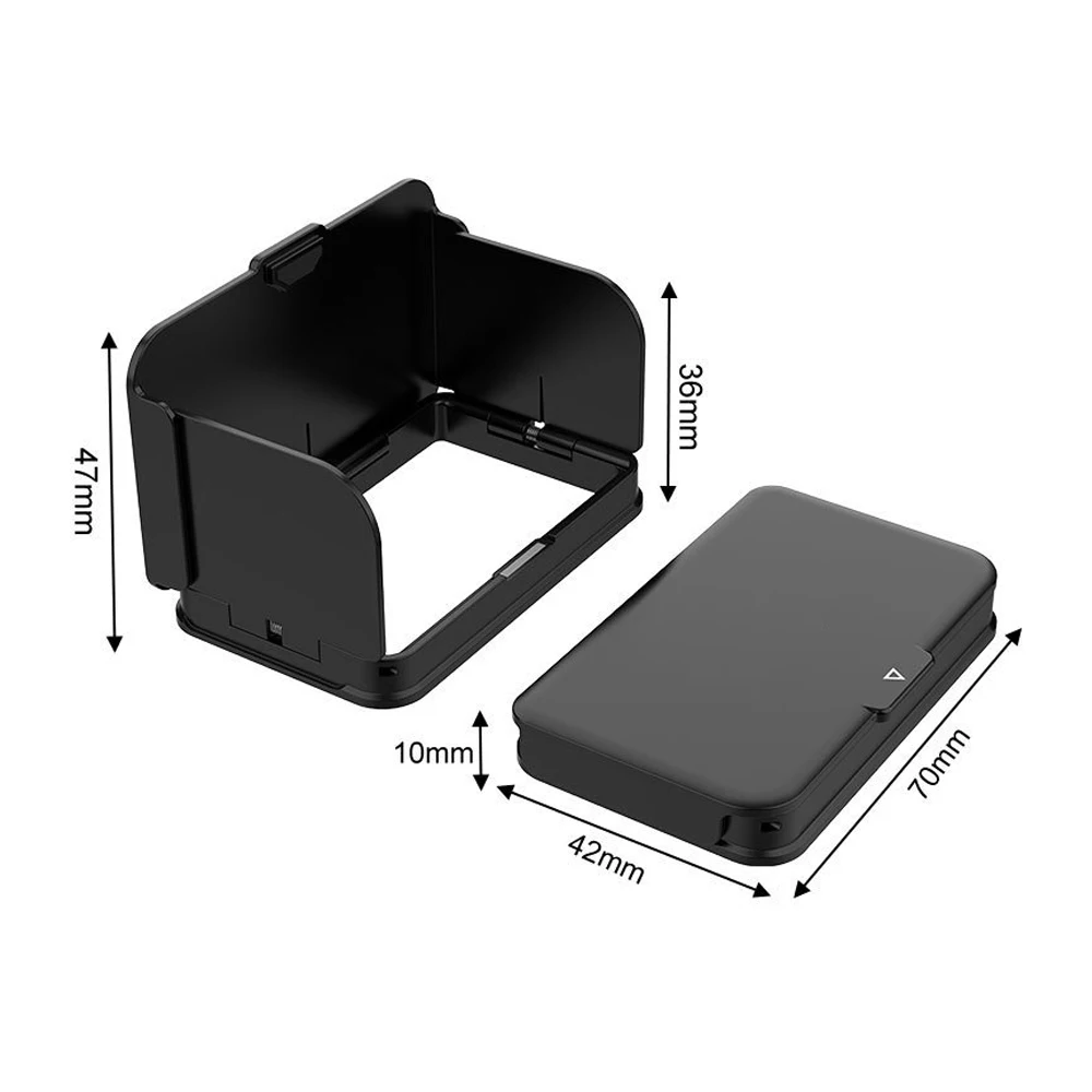 Sun Hood Screen Protector Cover Shell for Insta360 Ace Pro 2 Sunshade Camera Accessories Black