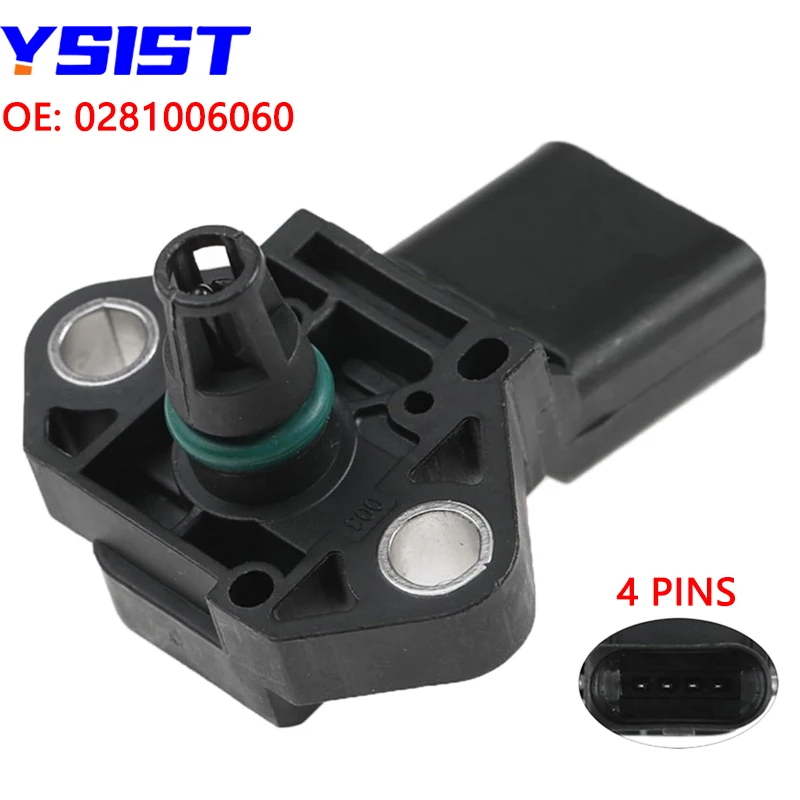 1.9 Tdi 4 Bar Map Pressure Sensor 0281006059 03K906051 0281006060 For VW Polo AUDI A1 A6 A7 Q5 SKODA SEAT Ibiza V