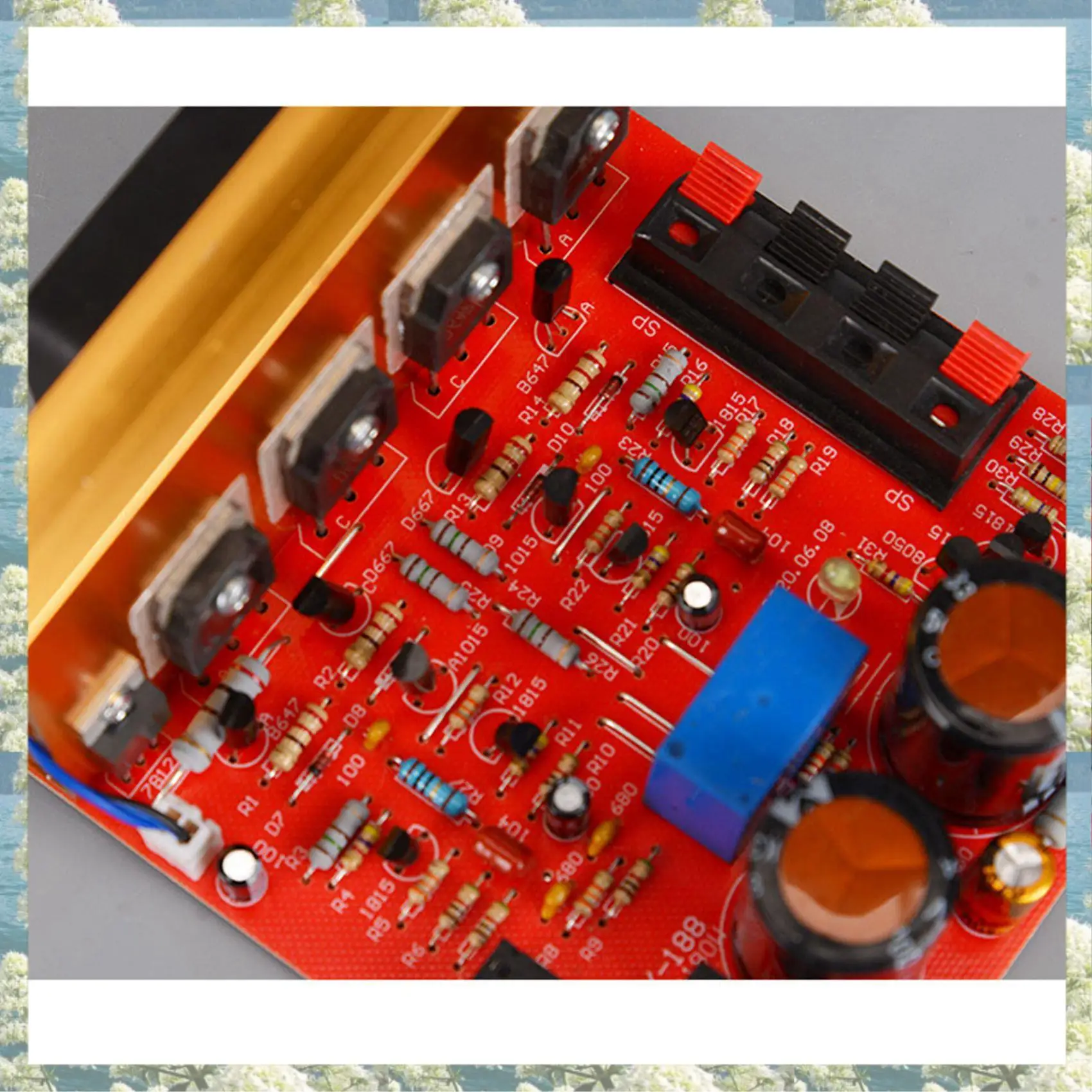 

New-2X усилитель мощности, аудиоплата, 180 Вт + 180 Вт, 2,0-канальный полевой усилитель динамика, предусилитель звука, двойной AC18V-26V с вентилятором