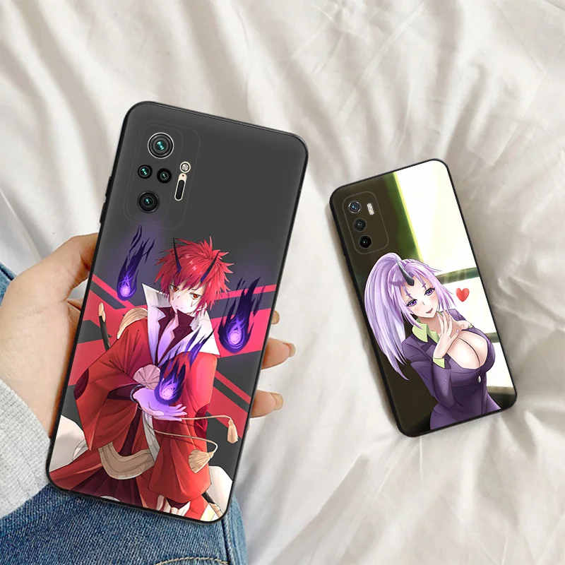 Soft Phone Case for Xiaomi Poco F5 X3 X4 X5 F3 F4 F1 M3 M4 M5 M5s C61 14 Pro Redmi A3 That Time I Got Reincarnated as a Slime