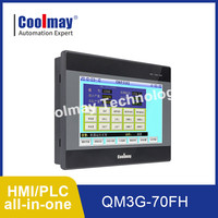 Coolmay HMI PLC all-in-one  Touch Screen QM3G-70FH Digital Programmable Logic Controller