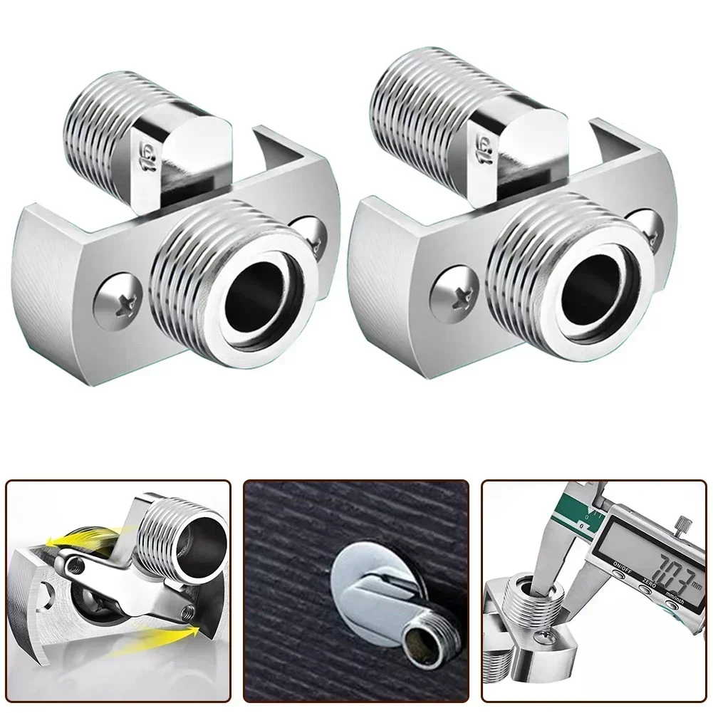 40Degree Adjustable Faucet Angled Curved Foot Eccentric Screw Corner Tap Adapter Shower Conversion Leg Corrector Bathroom Tools
