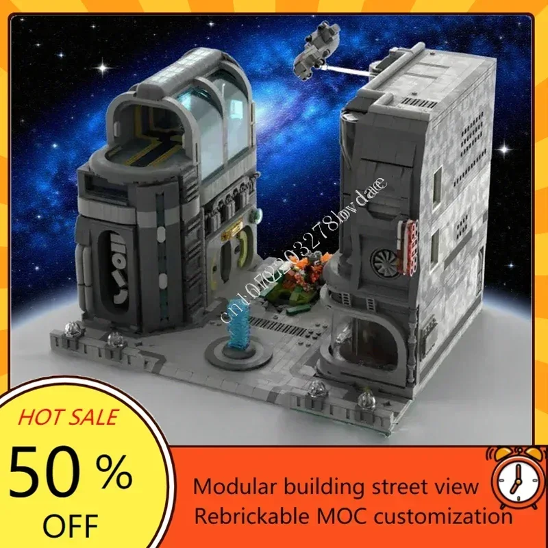 

819PCS LOFT 77 & Dippin' Donuts Modular MOC Creative Street View Model Custom Architecture Assembly Building Puzzle Toy Gift