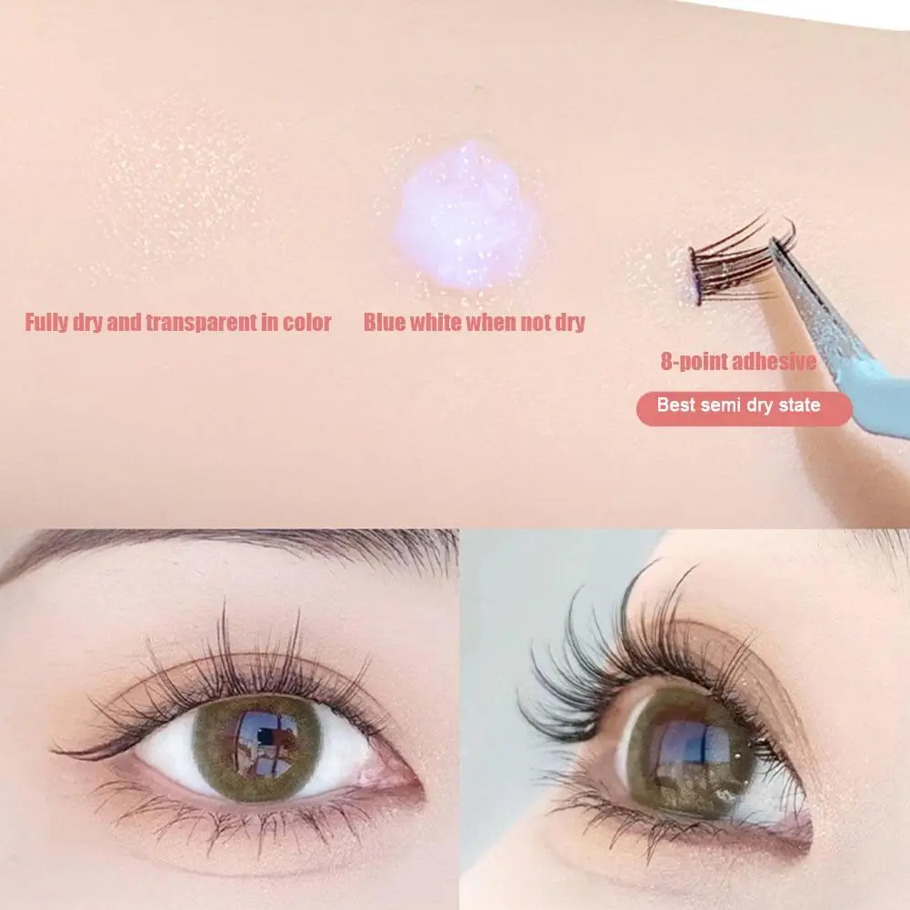 Strong Eyelashes Glue Waterproof Quick Drying False Eyelashes Extension Beauty Makeup Long Lasting Eyelashes Makeup Tools