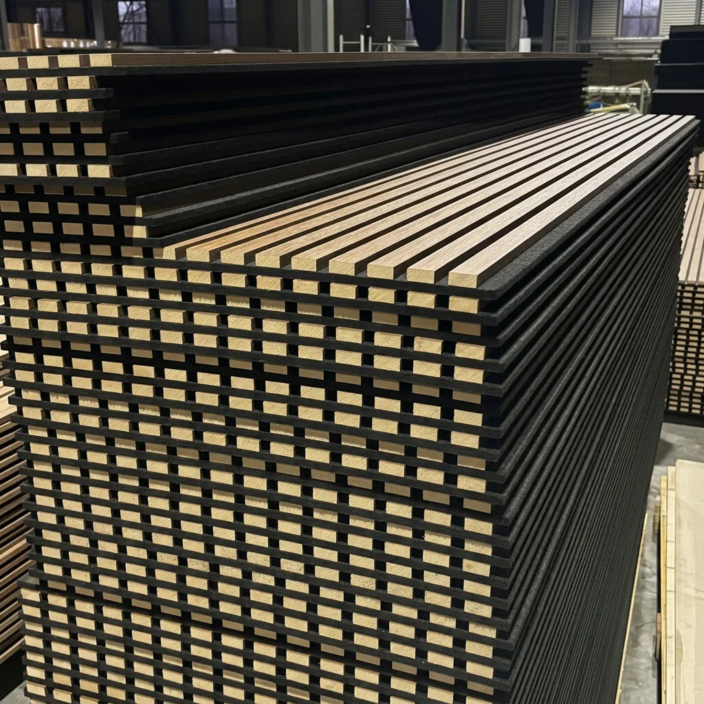 Wholesale Wooden Wall Slats Ceiling Panels Factory 3d Oak Wood Soundproof Wall Panels Felt Acoustic Panels For Studio