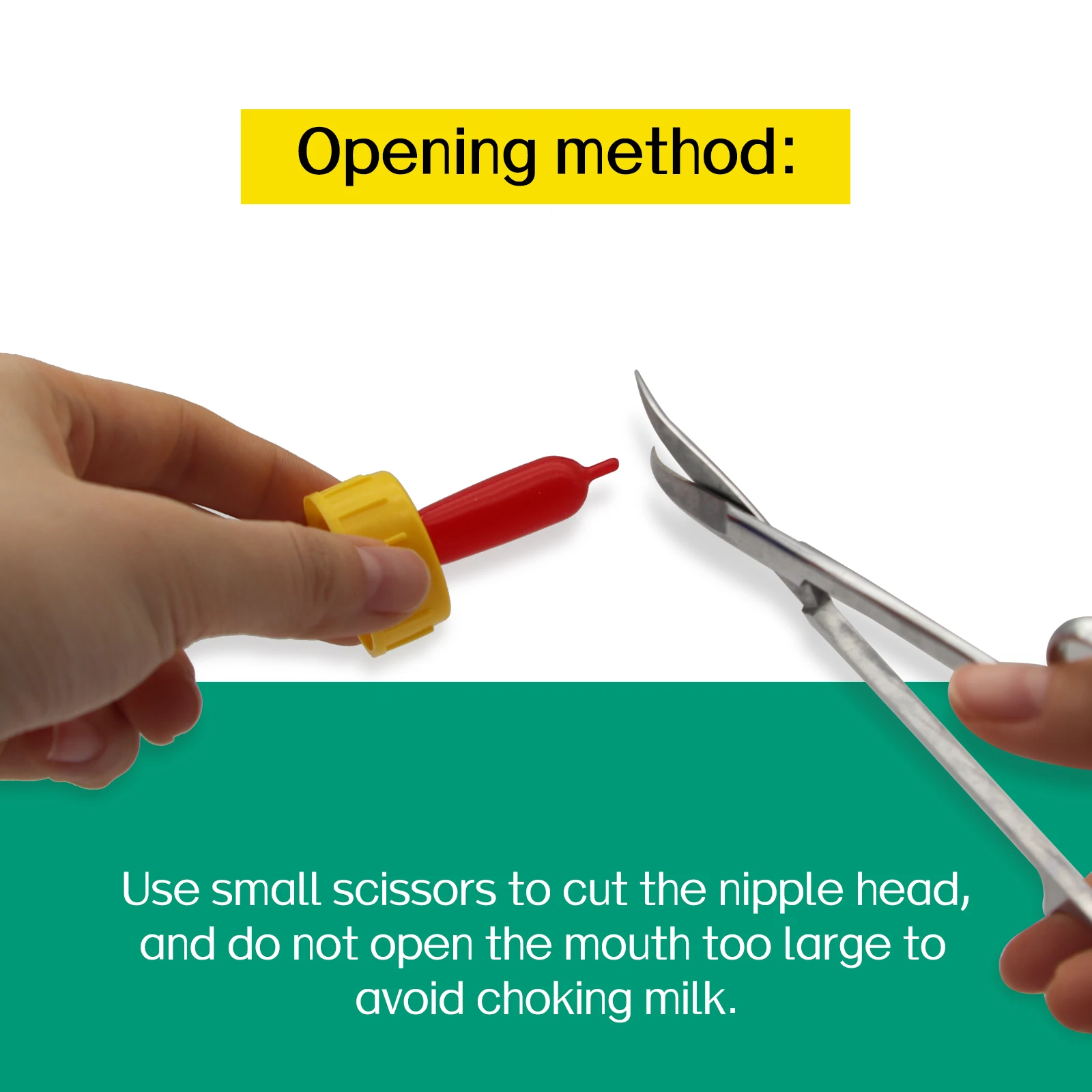 10PCS Agnello Capra Latte Tettarelle Da Biberon Bevitore Gestiame Strumenti di Alimentazione Tettarelle Da Biberon In Gomma Morbida Ciuccio Vite di Alimentazione Sprite Coke Bottiglie capezzoli