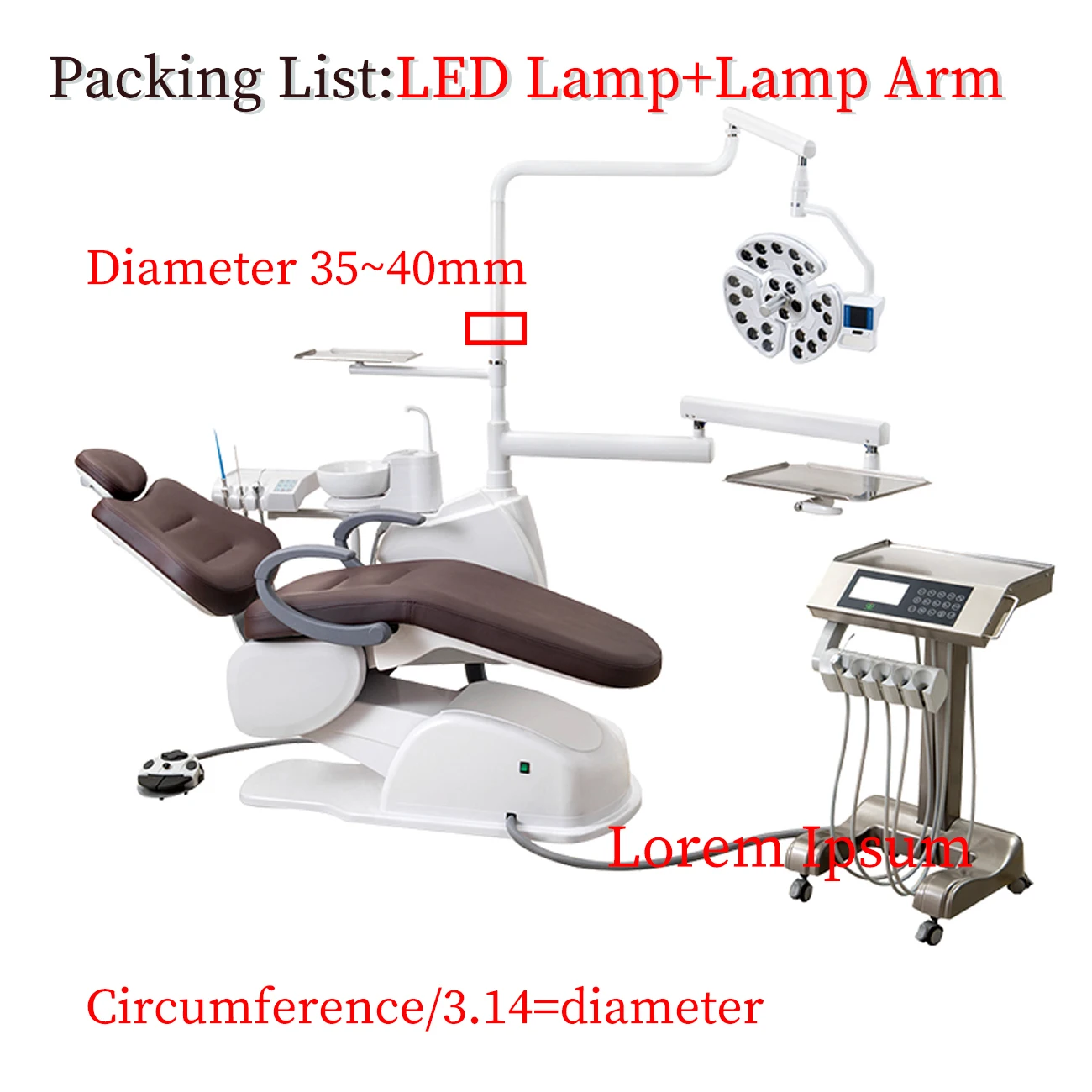 Fotel dentystyczny lampka operacyjna lampa bezcieniowa stomatologiczne Led Implant światła lampa chirurgiczna do szpitala klinika stomatologiczna 26