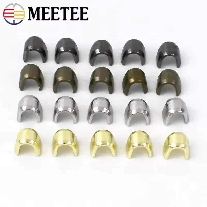 

100/200g Multi-Material Zipper End Clips U-Type Anti-Slip Fastener Replacement Parts for DIY Garment Repair Tools Accessories