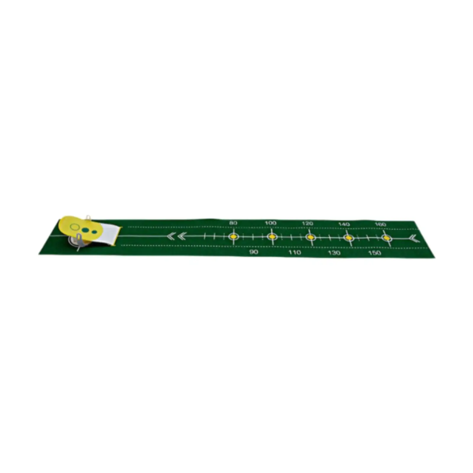 Golf Putting Mat Golf Putter Trainer Portable Golf Training Mat Golf Mat Improve Putting Accuracy for Indoor Outdoor Home