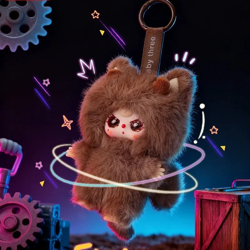 Nieuwe Baby Drie Walonglong Serie Blind Box Kawaii Mini Vinyl Pluche Pop Tas Hanger Decor Ornament Trendy Speelgoed Verrassingscadeau