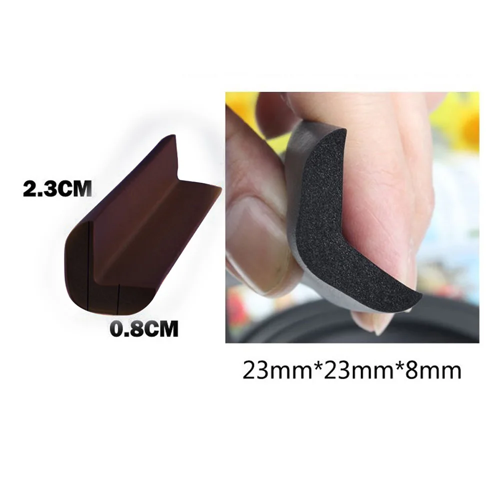 

2M L-Shaped Thickened Table Corner Protector Cushion for Baby Safety Anti-Collision Strip Home Furniture Edge Guard Blue