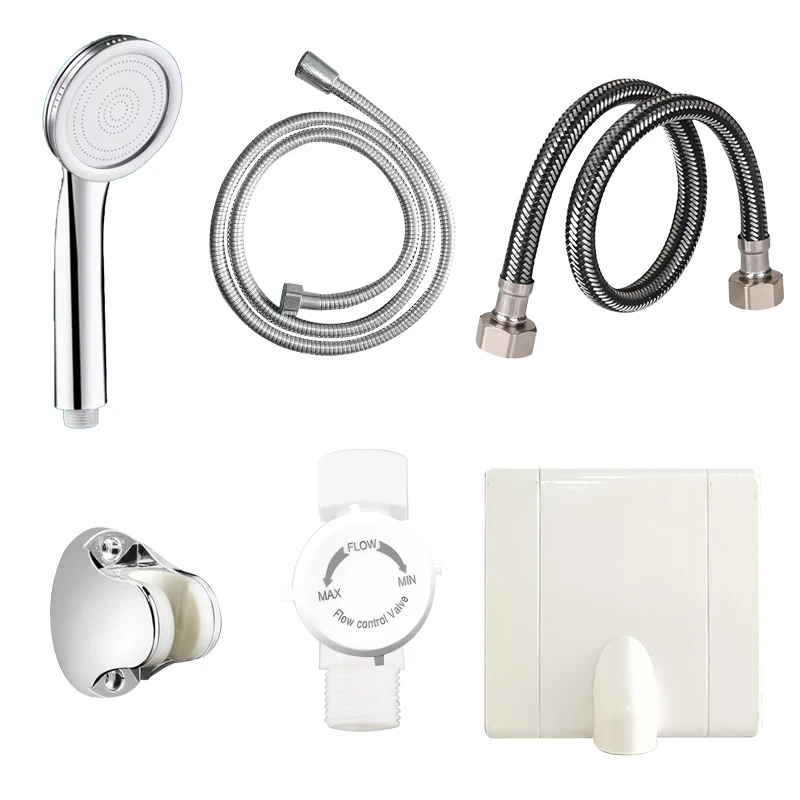 Safety Protection Accessories Electric Water Heater Shock-free Anti-electric Wall Air switch Water Pipe Flow regulating valve