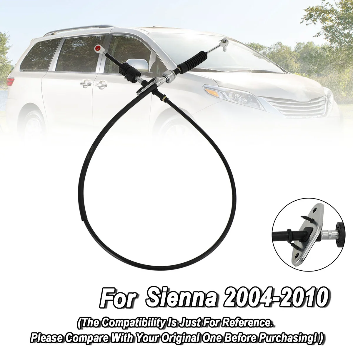 

New Arrival 33820-08020 Transmission Control Cable Assembly For Toyota Sienna 2004-2010 Auto Trans Shift Control Wires Gearbox