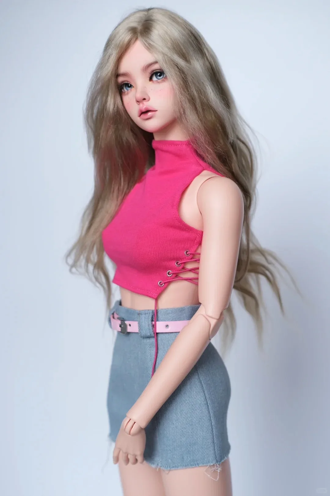 New 63cm 1/3 nude BJD Female SD bianca big girl doll Resin figure model toy gift spot makeup premium resin available