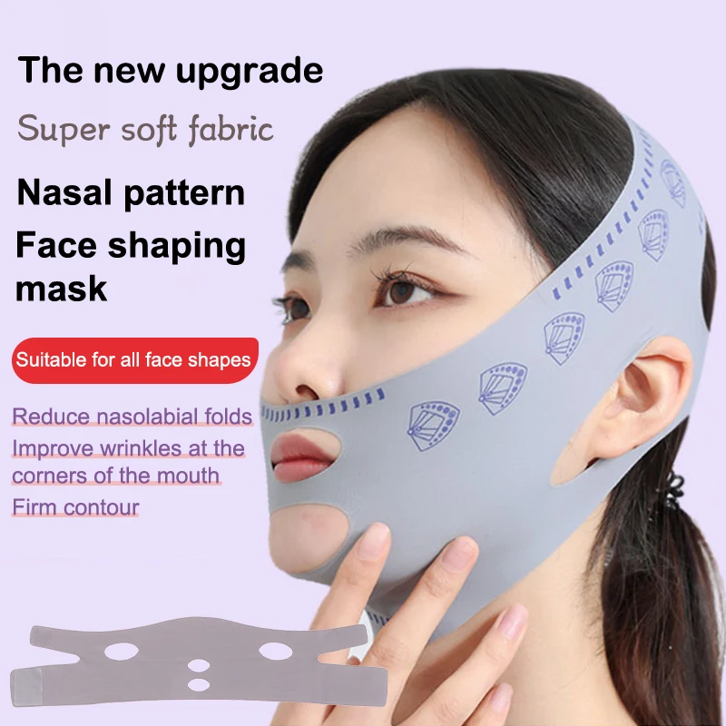 Chin Cheek Slimming Bandage V Shaper V Line Lifting Mask Face Lifting Anti Wrinkle Strap Band Sleeping Mask Beauty Health