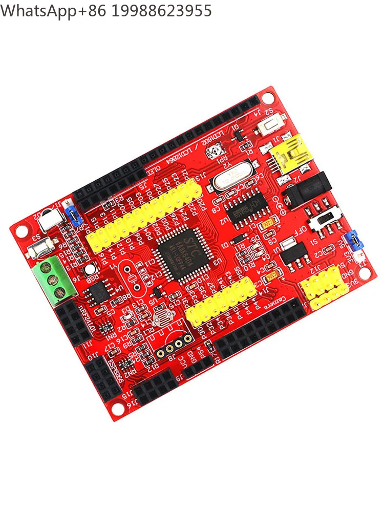 STC8A8K64D4 Development Board, STC8A8K48D4 Learning Board, Experimental Board with DMA System Board 51 Single-chip Microcomputer