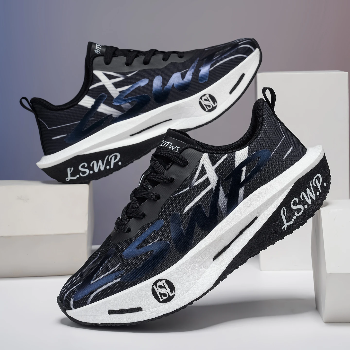 Freizeitsportschuhe für Herren, Ganzjahres-Freizeitschuhe für Herren, Outdoor-Sport-Laufschuhe für Herren, Freizeitschuhe mit dicker Sohle und erhöhter Absatzhöhe, geeignet für Outdoor-Aktivitäten, Fitness, Straßenjoggen, vielseitige, modische und trendige Freizeitschuhe, geeignet für alle Jahreszeiten – Detail 10