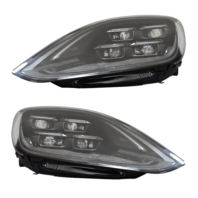 

2 Pieces for 9Y0 2024 2025 Car Accessories LED Headlights Upgrade High Config Version Front HeadLight Headlights