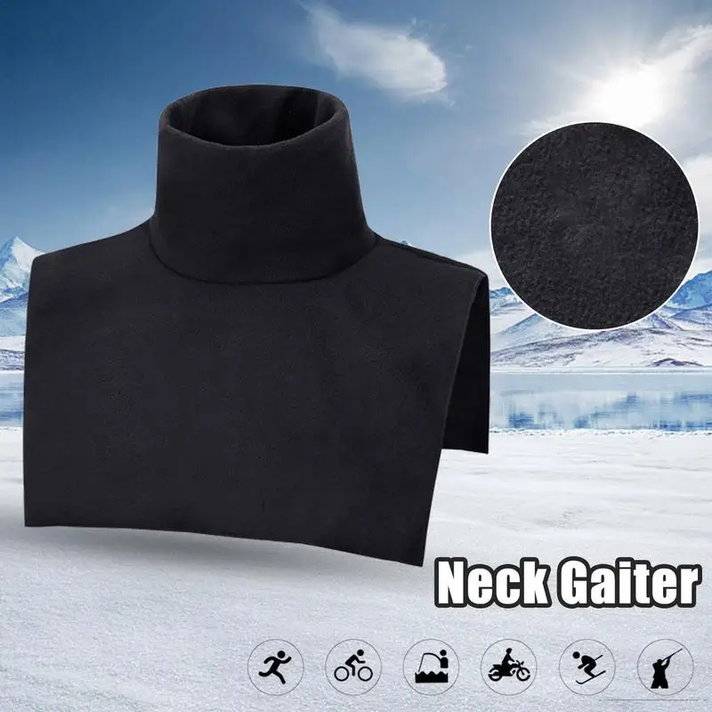 Waterproof Winter Moto Extended Scarf Neck Warmer Riding Skiing Motorcycling Snowboarding Thicken Fleece Wrap Bib Neck Scarf