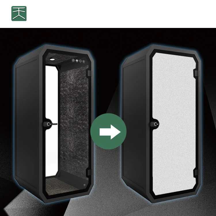 Tiange Good Ventilation Broadcast Studio di registrazione Tamburo di isolamento vocale Stand telefonico a prova di suono