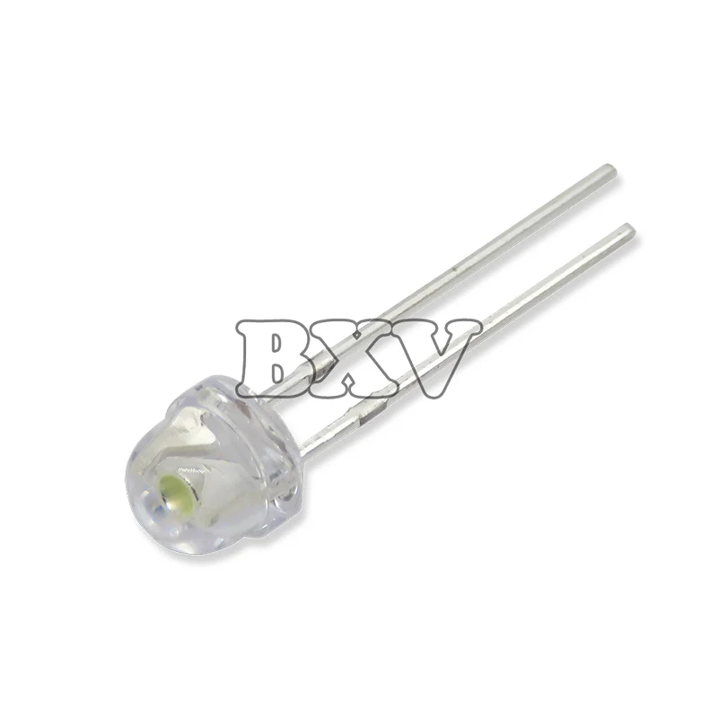 100Pcs 5Mm Led Diode Strohoed Wit Rood Groen Blauw Geel Paars Licht Transparant Light Emitting Diode Nieuwe igmopnrq