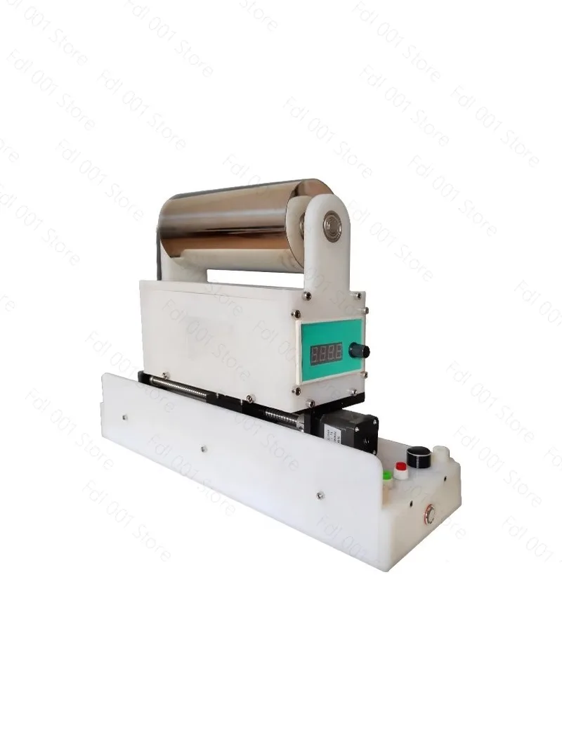 Roller moves collector, electrospinning machine collects nanofiber membrane