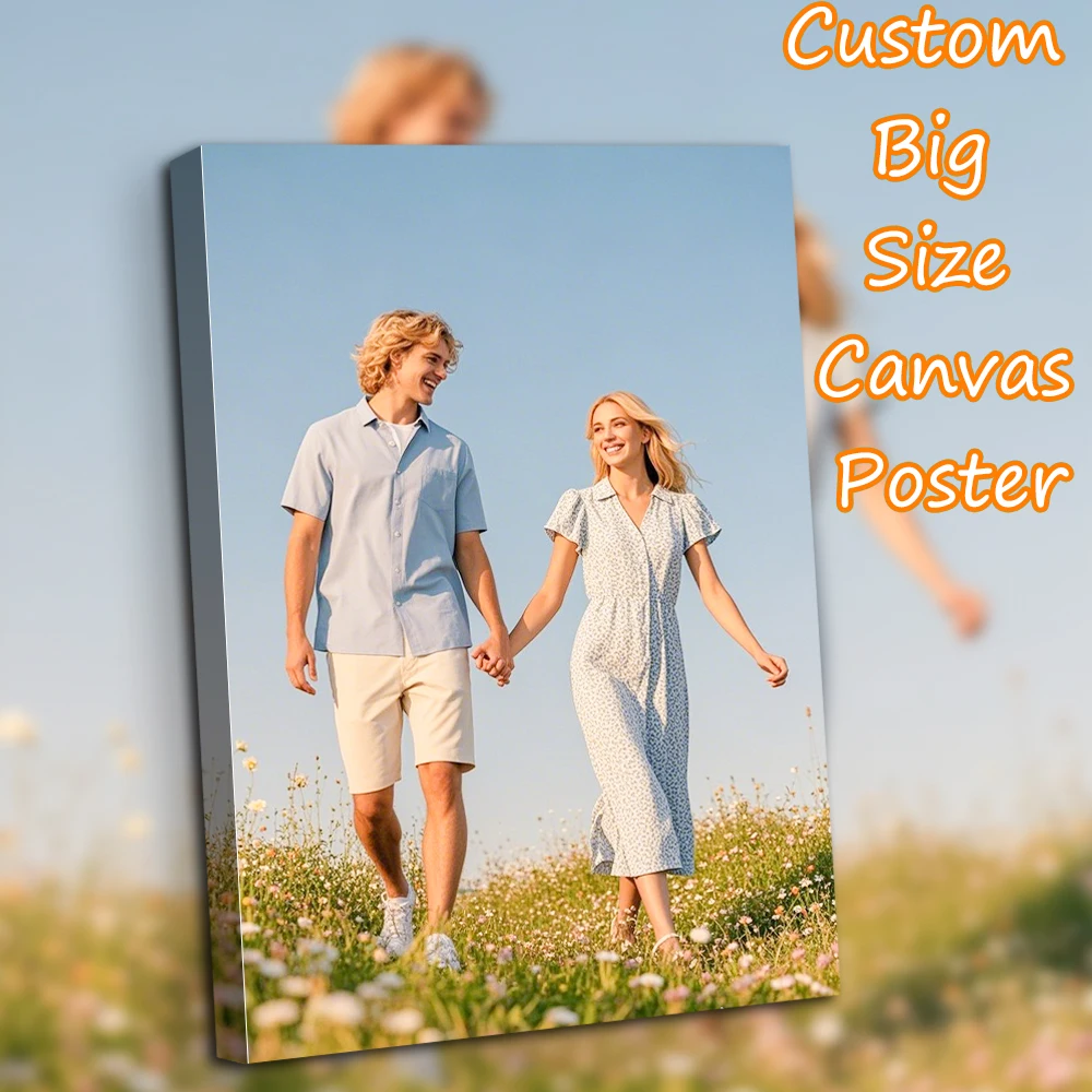 

1Pc custom canvas gift ,Personalized canvas poster,Personalized gifts For room decoration, customized gift,home decor items