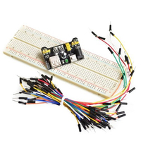 NEW MB-102 MB102 Breadboard 400 830 Point Solderless PCB Bread Board Test Develop DIY for arduino laboratory SYB-830