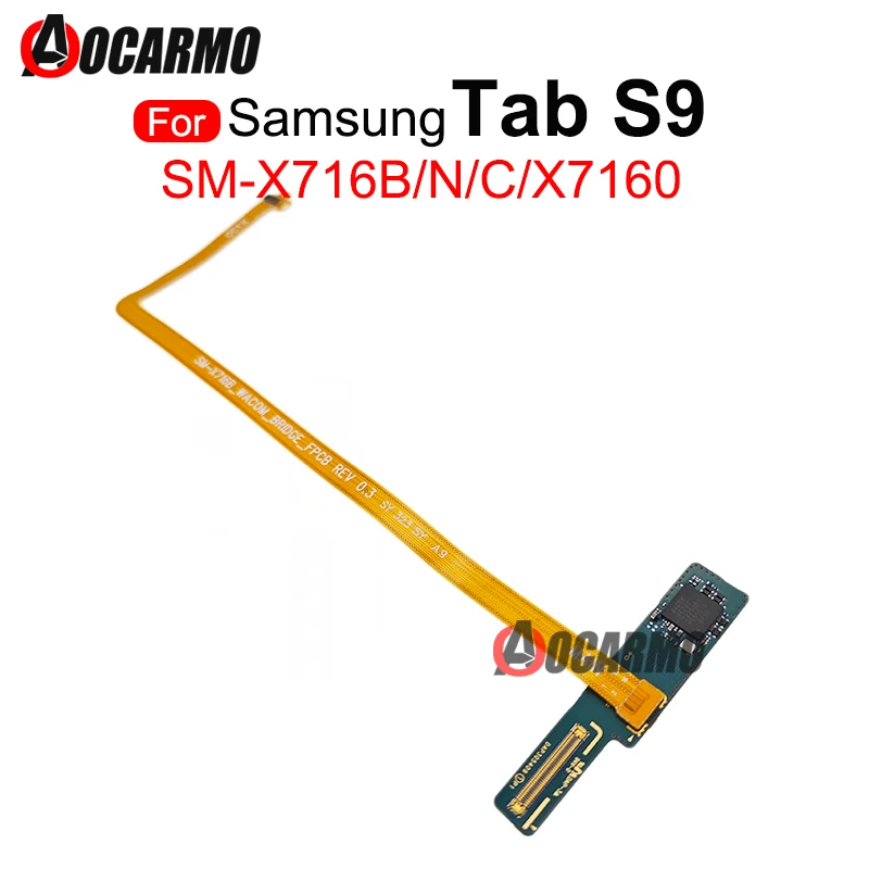 

1 шт. для Samsung Galaxy Tab s9 x716 X710 X716C/N SM-X716B сенсорный гибкий разъем сенсорная плата гибкий кабель запасная часть