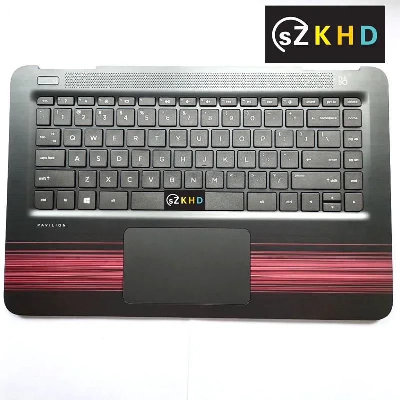 NEW Origin For hp Pavilion 14-AL 14-AL027TX 128TX l 125tx TPN-Q171 Laptop Palmrest Upper Case US Keyboard Bottom Base Cover Case