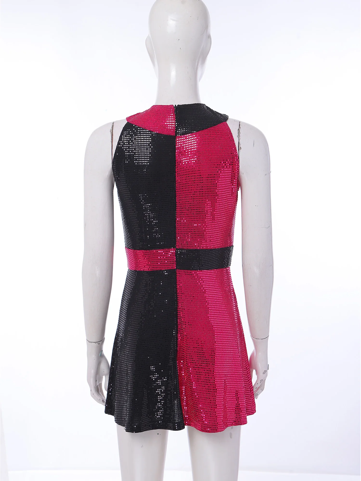 Robe à paillettes color-block - Women'S Fashion From The 70S avis et prix