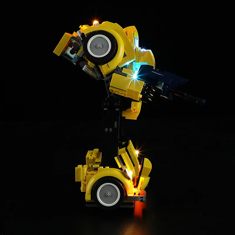 DIY LED Light Kit para Lego, Bumblebee, apenas luz LED, sem blocos modelo, 10338