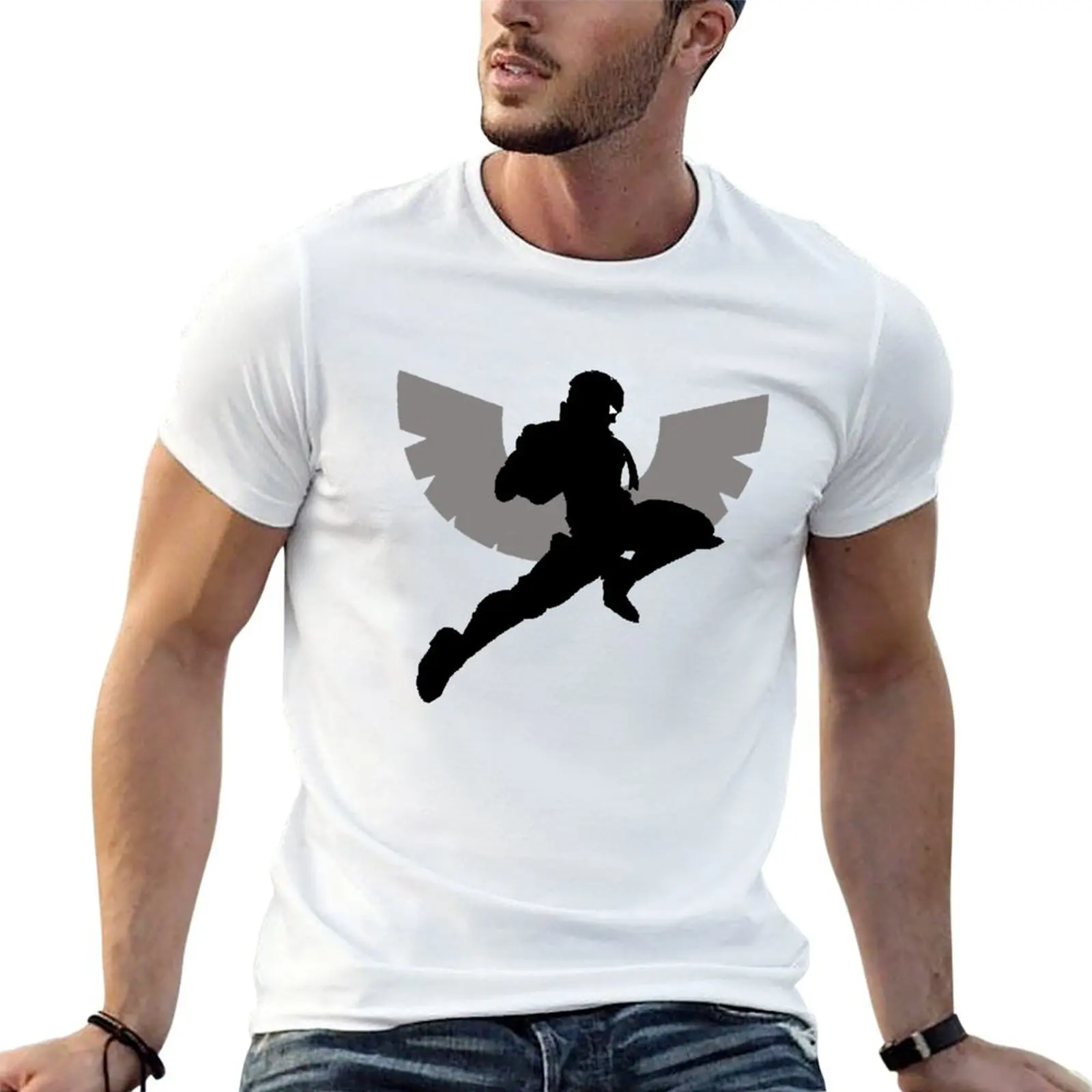 

man T-Shirt Logo t shirts tshirt for anime graphic Falcon Captain