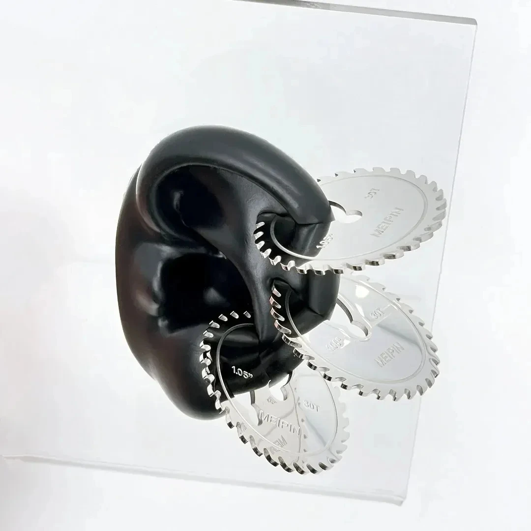 

CyberPunk Metal Half Ear Contour Metal Ear Clip Stud Earrings For Women Men girls Ear Bones Clip Charm Earring Party Jewelry