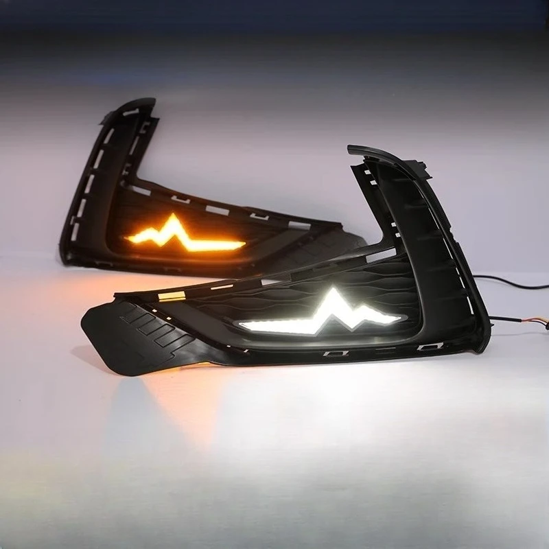 ل MG5 2021 2022 2023 سيارة النهار تشغيل ضوء الجبهة الضباب مصباح Led الفرامل الديناميكية بدوره أضواء الإشارة تعديل الملحقات
