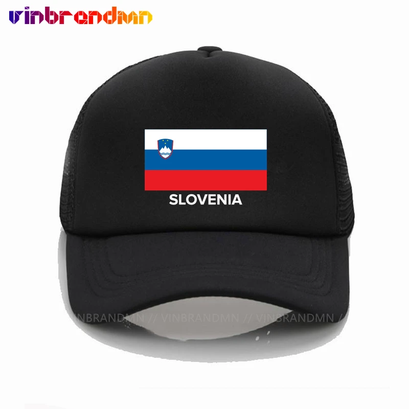 Slovenia National Emblem Retro Design Baseball Caps Summer Casual Caps Slovenia Flag Fashion Visor Hats Snapback Adjustable Caps