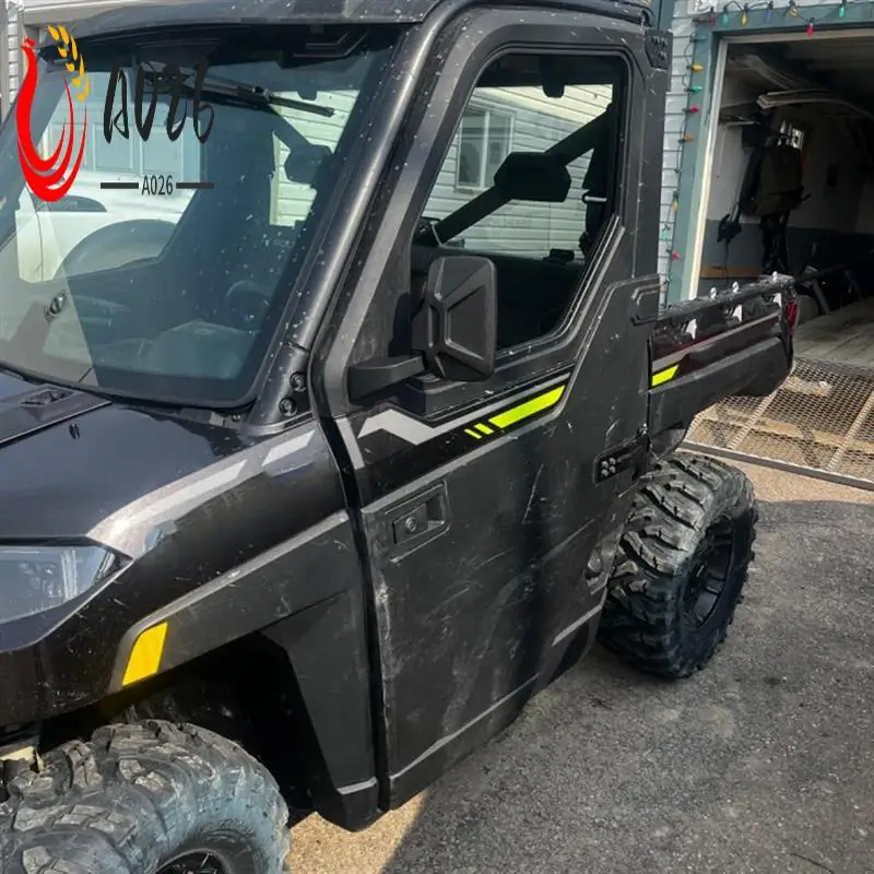 

A026-All-Terrain Vehicle Utv Rearview Mirrors For Polaris Ranger Reversing Mirror Side Mirror Beach Off-Road Vehicle