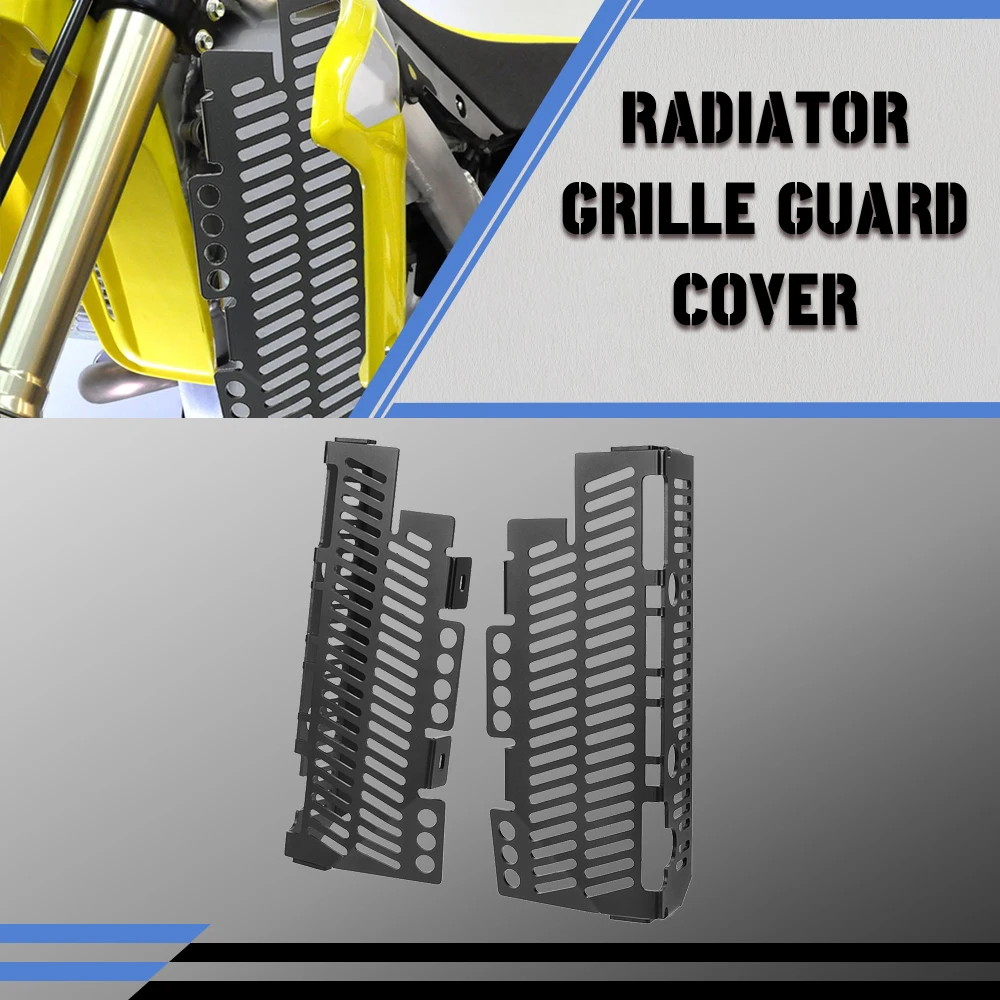 

For Suzuki RM250 RM125 DRZ400 DRZ400E DRZ400S DRZ400SM 2005 2006 Motorcycle Radiator Guard Engine Cooler Grille Cover Protection